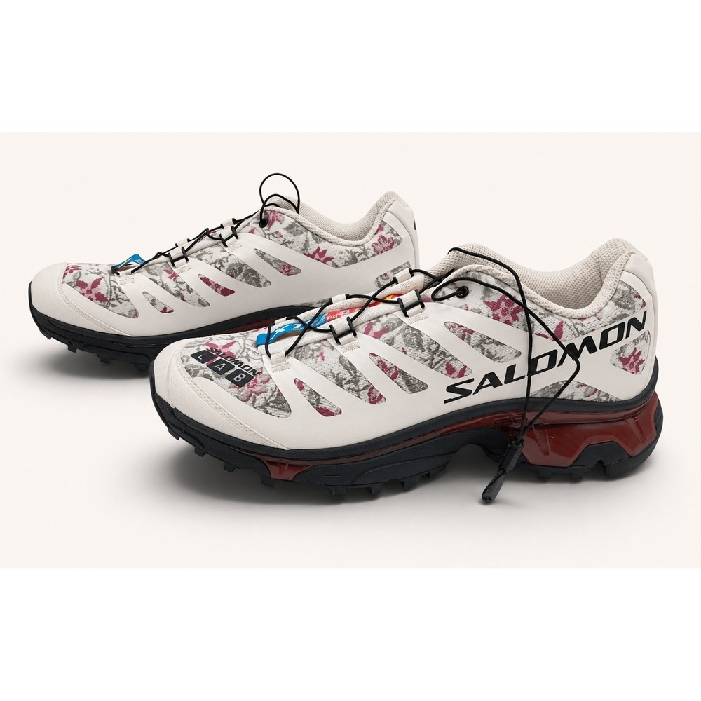 Salomon XT-4 OG Needlepoint Vanilla Ice Sneakers Mens 10 Womens 11 Trail Running